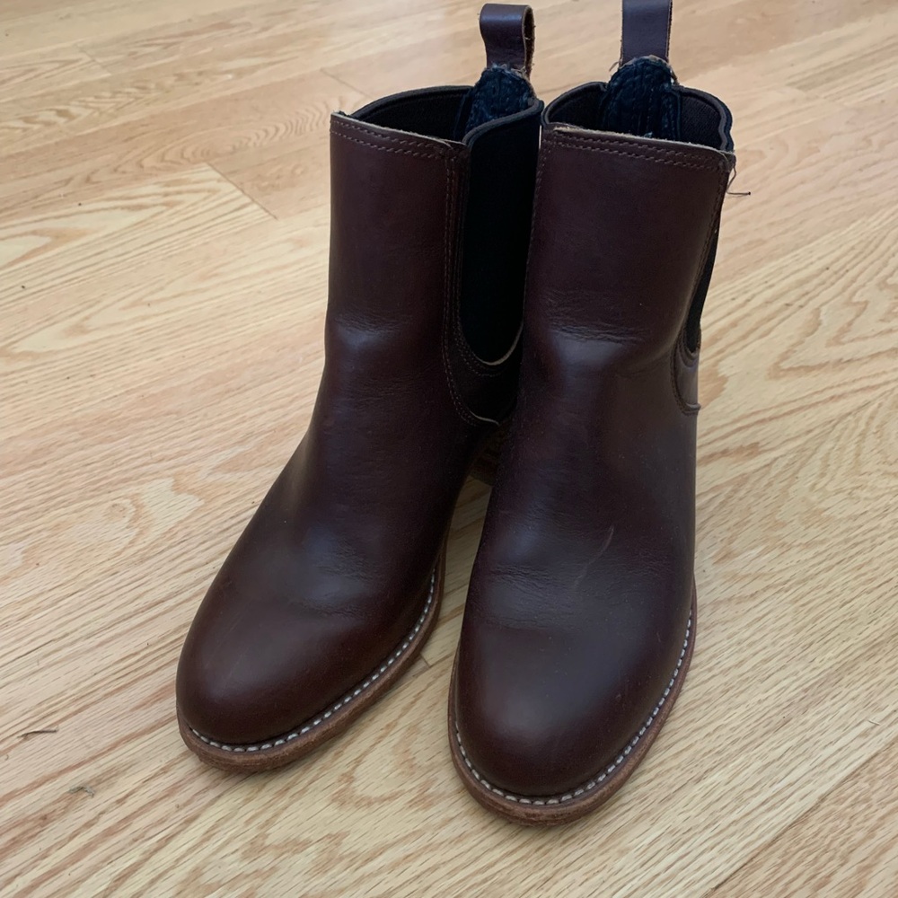 Redwing Brown Leather Women's Ankle Boots. EXCELLENT CONDITION
